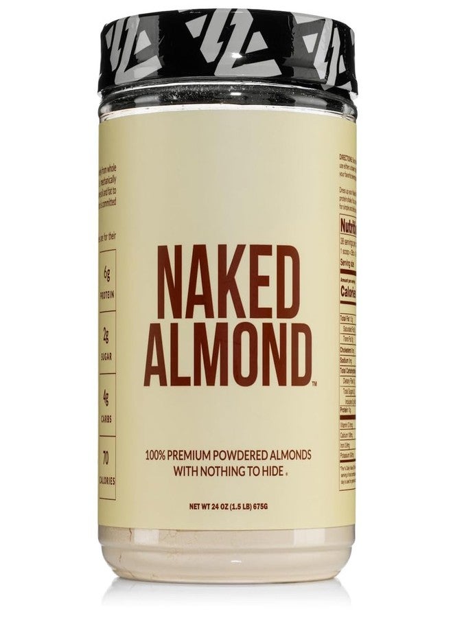 Nakd NAKED Almond Protein Powder from US Farms, Only 1 Ingredient, Vegan, Gluten-Free, No Additives, No Salt, No Sugar - 38 Servings - 1.5LB - Image 1